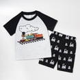 thumbnail image 2 of TOWED22 Toddler Baby Boy Summer Clothes Retro Camo Hunting Shirts T-Shirt + Camouflage Shorts Set 6 12 18 24 Months 2T 3T(Grey,4-5 Y), 2 of 9