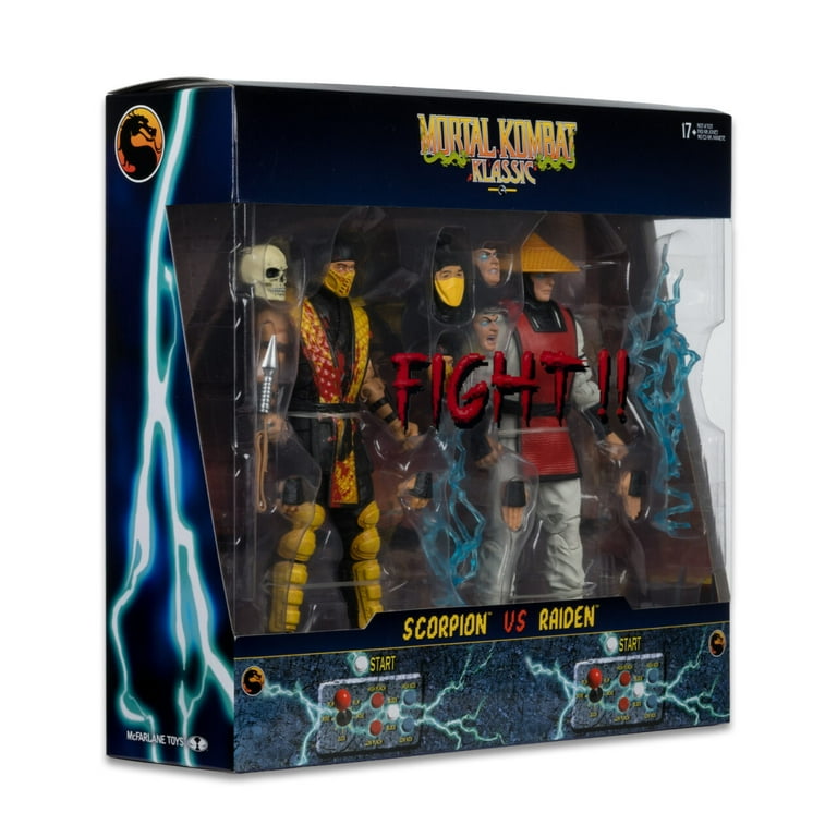 M.K　フィギュア2体セット Scorpion vs Raiden (Mortal Kombat Klassic) Deluxe 2-Pack 7