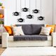 thumbnail image 4 of Decoración de Halloween, decoración para fiestas, decoraciones colgantes, banderas de letras de Halloween, banderas de trucos o dulces para Halloween, utilizadas para decorar chimeneas., 4 of 5