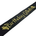 thumbnail image 2 of unbranded Banda De Satin Con Letras Birthday Queen Para Accesorios De Fiesta, 2 of 8