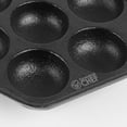 thumbnail image 5 of Commercial Chef 12 Inch Preseasoned Cast Iron Danish Aebleskiver Puff Ball Pan, 5 of 8