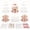 White, variant on JEPISADI Versatile Party Display Stand​ - 6 Tiered Cake Stands + 4 Appetizer Trays | Holds Cupcakes, Fruits, BBQ | Indoor/Outdoor Use | Dishwasher Safe