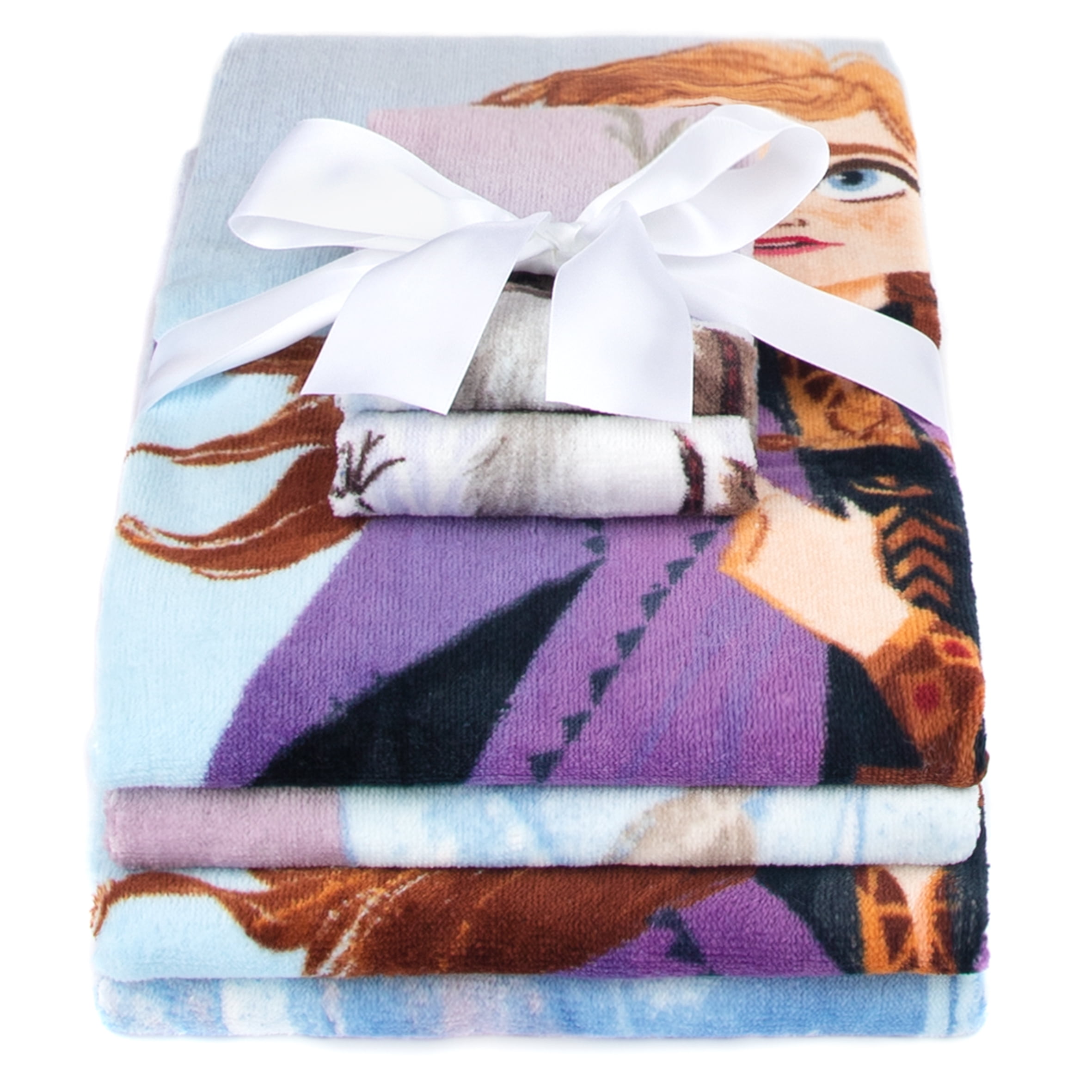 Frozen Bath Set, 2 Towels and 2 Washcloths