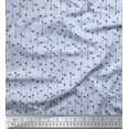 thumbnail image 1 of Soimoi Cotton Cambric Fabric Arrow & Fish Ocean Decor Fabric Printed Yard 42 Inch Wide, 1 of 1