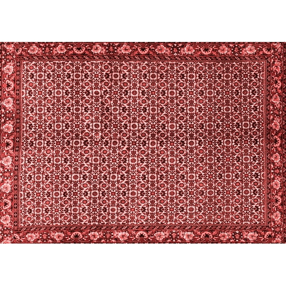 Ahgly Company Indoor Rectangle Persian Red Traditional Area Rugs, 2' x 3'