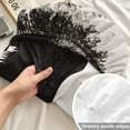 thumbnail image 4 of Twin Sze Fitted Sheet Set - Black Bear 2 Piece Bedding Sets 16" Deep Pocket Fitted Sheet with 1 Pillowcase, Vintage Rustic Wildlife Forest Woodland Brushed Microfiber Hotel Luxury Bed Sheets, 4 of 9