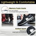 thumbnail image 3 of Work Safety Shoes Lightweight Slip Resistant Air Cushion Running Shoes Puncture Proof Sneakers for Construction, Warehouse, Running, 3 of 6