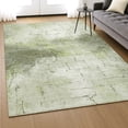 thumbnail image 6 of Addison Rugs Mayfield Premium Machine Washable Transitional Geometric Aloe Rectangle Rug, 3' x 5', 6 of 6