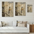 thumbnail image 4 of Designart "Minimalist Guardians of the Forest I" Animals Print on Natural Pine Wood, 4 of 5