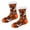 Brown Fawn, variant on Women's Slippers, Plush Socks, Fluffy And Comfortable, Cabin Warm, Soft And Thick In Winter, Comfortable Wool Non-Slip Home Socks