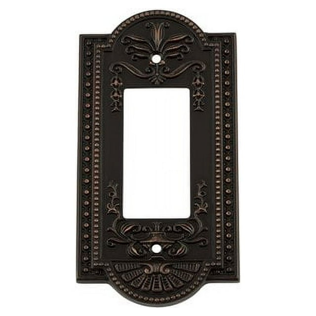 Nostalgic Warehouse 719641 Plaque Switch Prairies avec Bascule Simple, Bronze Intemporel