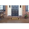 thumbnail image 1 of Nedia Home 33021 20 x 36 in. Single Picture Frame Black SuperScraper Doormat - Personalized, 1 of 1
