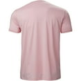 thumbnail image 6 of Zylanna Men's Casual T-Shirts Tee, Solid Color Summer Short Sleeve Crew Neck Loose Tops Trouses for Men Pink Size 2XL, 6 of 9