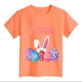 thumbnail image 4 of Hauts Filles Été Thème de Pâques Imprimé Décontracté Confortable Manches Courtes T-Shirts Garçons Or Rose 10-11 Ans, 4 of 4