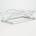 thumbnail image 4 of Mosiee Adjustable Turkey Roasting Rack Turkey Roasting Pan Set For Camping Picnic Bbq, 4 of 9