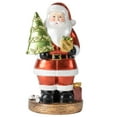 thumbnail image 1 of Estatua de Papá Noel, regalo de Navidad, manualidades, decoración de mesa, decoración navideña coleccionable Con arbol de navidad, 1 of 9