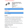 thumbnail image 2 of Auto Trans Overdrive Button Kit - Compatible with 1997 - 2001 Ford Expedition 1998 1999 2000, 2 of 2