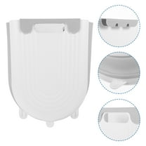 WHAMVOX Foldable Compost Bin Kitchen Trash Can Hanging Garbage Container for Bathroom and Outdoor Use