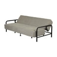 thumbnail image 6 of Homy Casa Modern 2-in-1 Convertible Sofa Bed, Loveseats for Apartment & Guest Room, Grey, 6 of 8