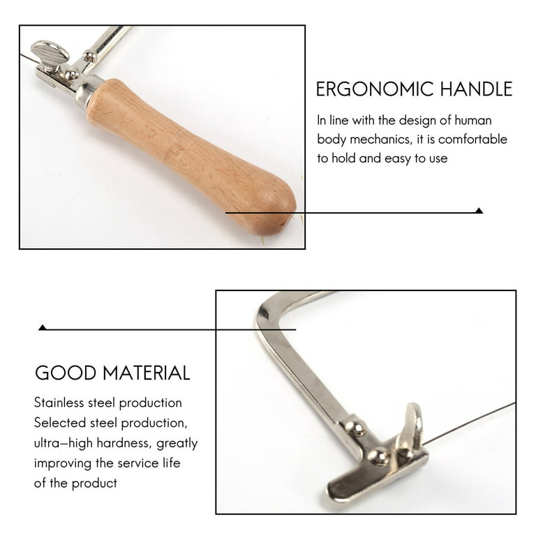 Ergonomic Jewelers Saw Frame with 8 Blades | Esslinger