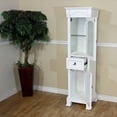 thumbnail image 2 of Bellaterra Home 205065-TOWER-CR Linen Cabinet-Wood-Cream White, 2 of 3
