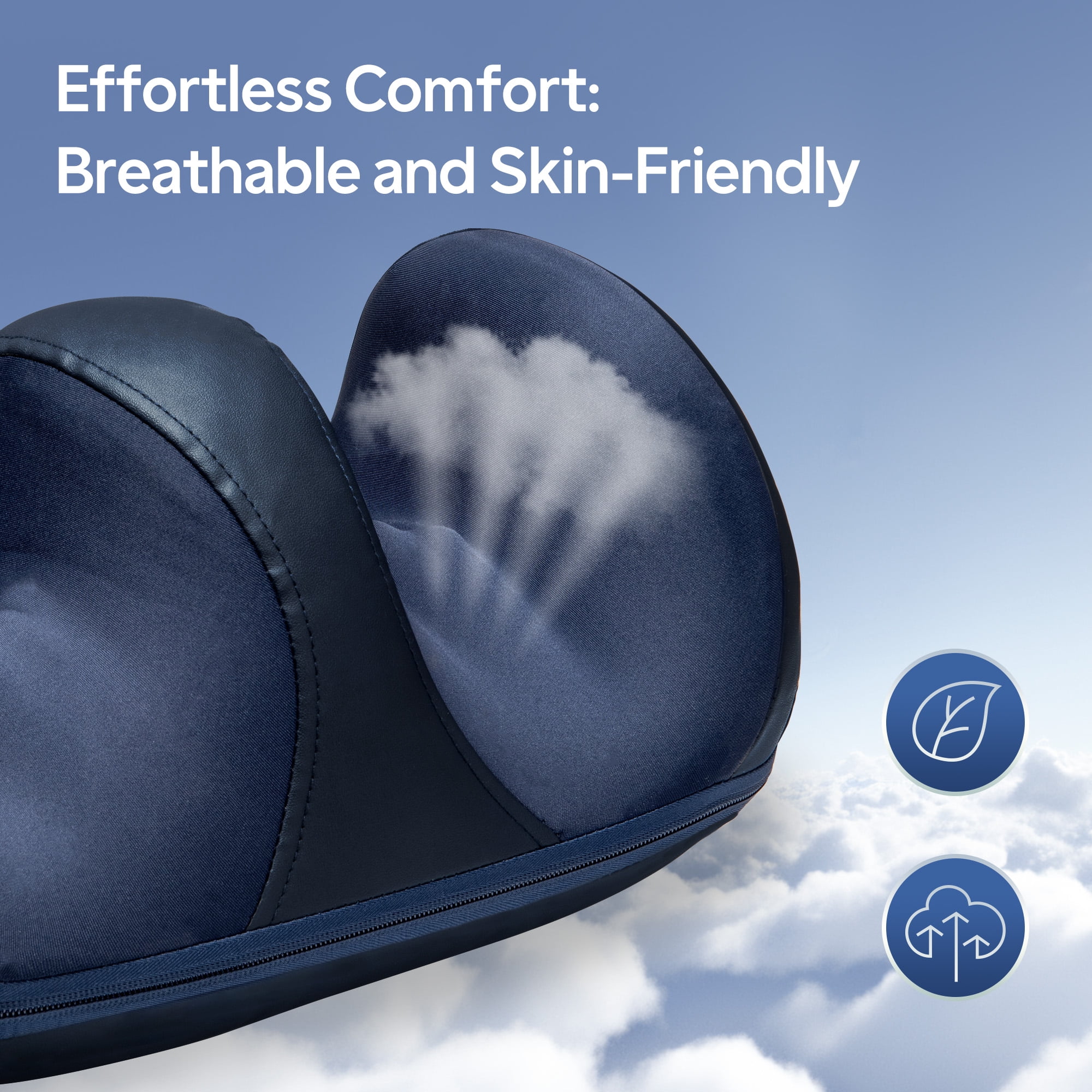 Suerbeaty Foot Massager with Heat, Foot Massage and Calf Massage, Deep Kneading Massage, Suitable for Home and Office, Holiday Gifts