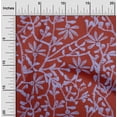 thumbnail image 2 of oneOone Rayon Maroon Fabric Asian Block Sewing Craft Projects Fabric Prints By Yard 56 Inch Wide, 2 of 4