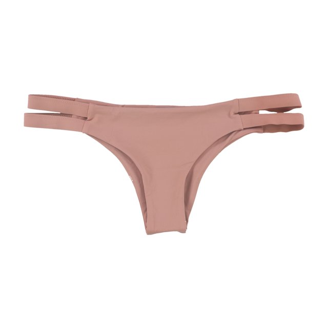 Tavik Womens Chloe Side Straps Bikini Swim Bottom rosedawn L