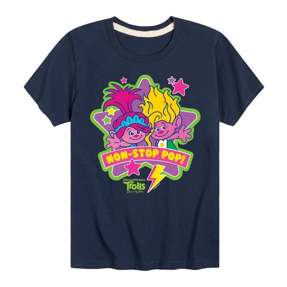 Trolls - Band Together - Non-Stop Pop - Toddler and Youth Short Sleeve Graphic T-Shirt