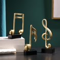 thumbnail image 2 of Figura de nota musical, decoración con símbolo musical Manualidades de resina para escritorio Adorno moderno para el hogar, 2 of 5