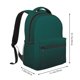 thumbnail image 2 of Disketp Dark teal green Mochila Estampada para Hombre y Mujer – Mochila Ligera Clásica con Múltiples Bolsillos para Universidad, Trabajo y Viajes-One Size, 2 of 5