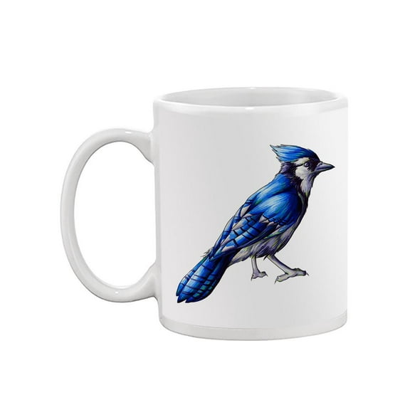 A Blue Bird Mug - SPIdeals Designs,