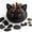 Cat, variant on DIY Animal Pumpkin Sewing Kit, Harvest Fabric Patchwork Craft Set, Includes Pre-Cut Pieces and Instructions, Perfect Halloween Autumn Thanksgiving Home Ornament for Adults Beginners(RL)