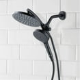 thumbnail image 3 of Better Homes & Gardens Matte Black Magnetic Shower Combo, 3 of 6
