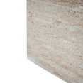 thumbnail image 4 of Christopher Knight Home Elegant 22" Outdoor Lightweight Concrete Square Side Table, Travertine Finish, 4 of 9
