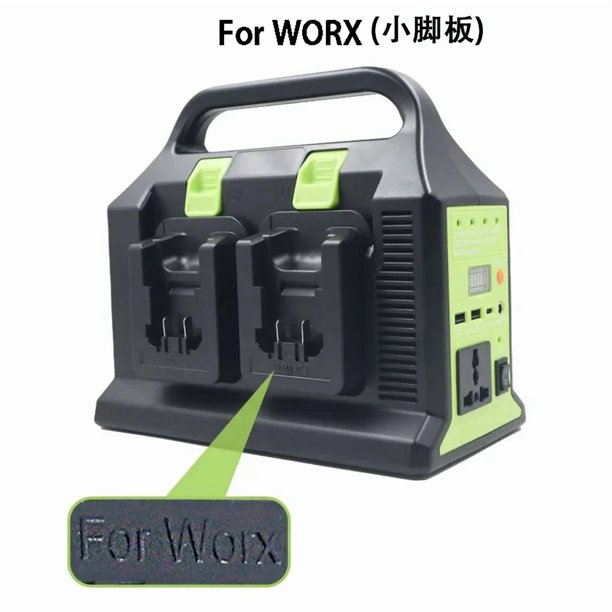 Lámpara Foco de Trabajo con Inversor LED de 110V para Trabajo X Worx Batería de Litio de 20V 300W