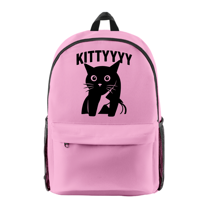 Caseoh Kitty Funny Cat Backpack Women Men Fashion Shoulders Bag Casual Daypacks Travel Bags