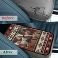 thumbnail image 4 of Yuyamidu Southwest Aztec Horse Car Center Console Cover Non-Slip Car Arm Rest Cover Pad Flannel Auto Armrest Cover Vehicle Interior Accessory Fit for Most Vehicles, 4 of 7