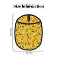thumbnail image 3 of Naloa Yellow Limes Silicone Pot Holders, Oven Mitts Heat Resistant Hot Pads, Non Slip Pot Holder for Kitchen Baking and Cooking 9.4 x 7.5 Inches, 3 of 7