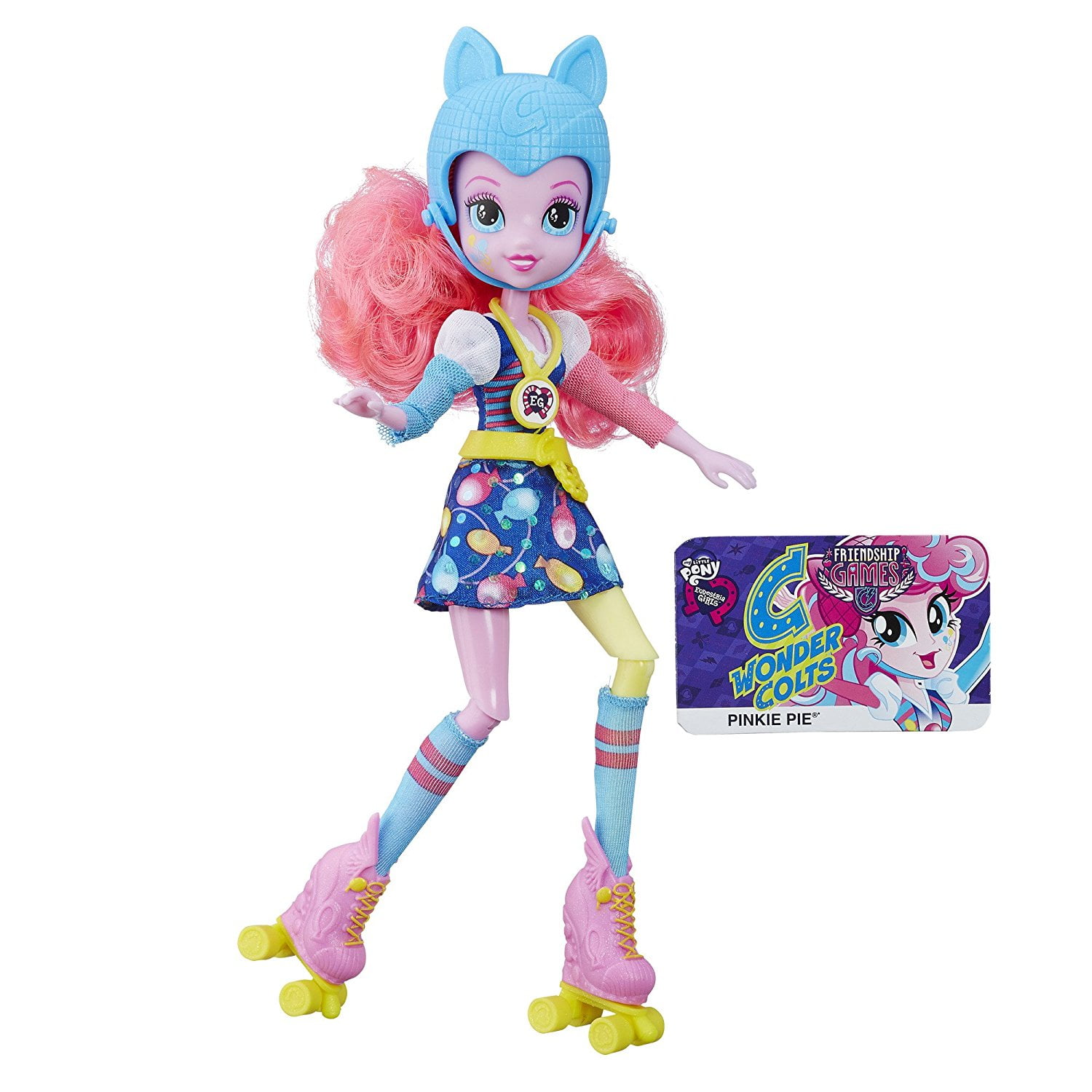 Super Ball Girls Scan AMZ 3E My Little Pony Equestria Girls Pinkie Pie Splashy Art Class