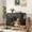 Black, variant on 44.5" Large Dog Crate Furniture with 2 Storage Drawers,Heavy Duty Wooden Pet Kennel with Sliding Barn Door & Hook,Dog Kennel End Table TV Stand,Farmhouse Style Dog Crates for Medium/Large Dogs
