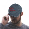 thumbnail image 4 of Valentine’s Day Navy Hat Adjustable Funny Fashion Unisex Baseball Cap for Men Women, 4 of 7