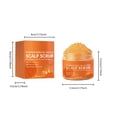 thumbnail image 2 of Scalp Scrub Hair Care 3.5 oz, Plant Abrasives for Periodic Deep Cleaning, Nourishes Scalp and Maintains Healthy Hair, 2 of 8