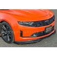 thumbnail image 4 of For 2019-Present Camaro LT / LS / RS / SS | EOS T6 Style Front Bumper Lower Lip Splitter (Carbon Fiber), 4 of 12