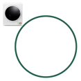 thumbnail image 1 of Dryer Blower Fan Belt Mini Compact Dryer150 Cuft Replacement for Panda PAN725SF, 1 of 1