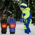 thumbnail image 4 of Winter Outdoor Sports Skiing Gloves for Toddlers (Age 2-5) - Snow Windproof Mittens for Boys and Girls, 4 of 5