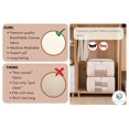thumbnail image 4 of Organizador de lona Chaos Cleared Storage Bags, paquete de 2 unidades, 24 x 14 x 14 cm, 4 of 8