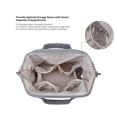 thumbnail image 5 of SPEKSEE Quilted Twist Craft Diaper Bag Tote - Spacious, Waterproof & Insulated for Mom Essentials, 5 of 8