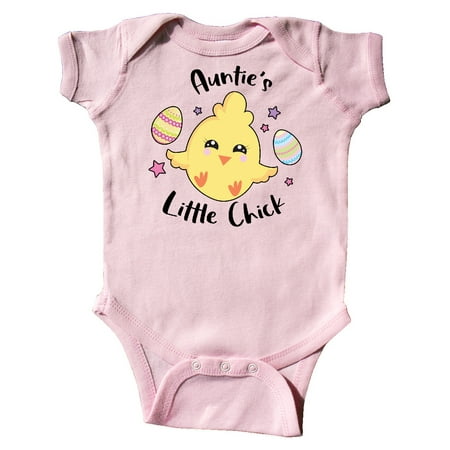 

Inktastic Happy Easter Auntie s Little Chick Gift Baby Girl Bodysuit