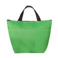 thumbnail image 1 of ¡Liquidación! Bolsa térmica Leott para almuerzo, ligera, plegable y de color sólido, color verde. Bolsa térmica portátil para almuerzo, para adultos. 1 bolsa., 1 of 2
